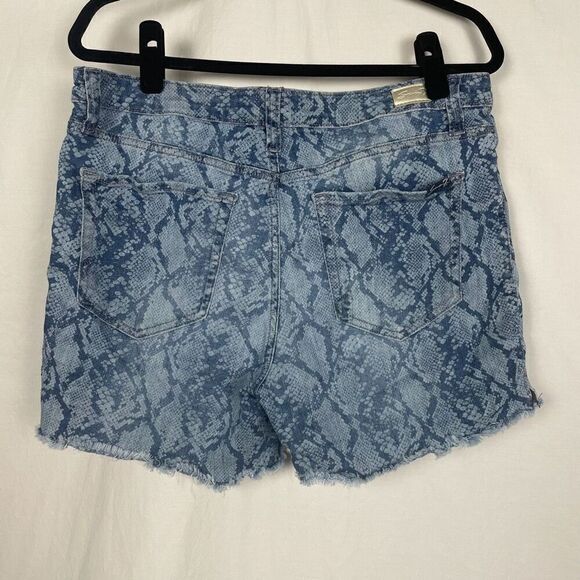 Seven7 Animal Print High Rise Weekend Short - Women’s 12 - Picture 4 of 6